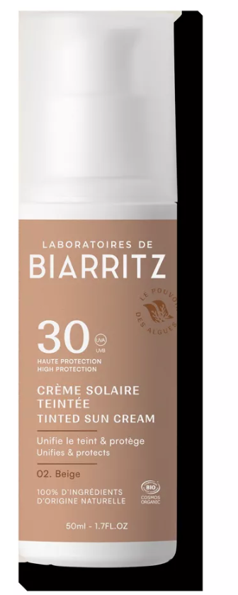 Crème solaire 30 teintée dorée image